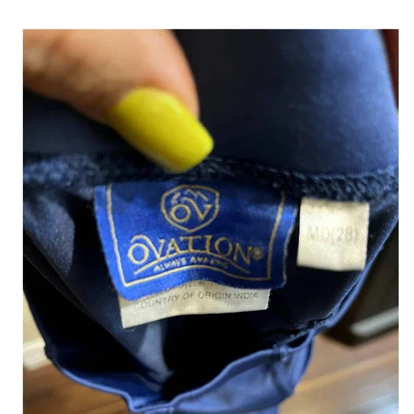 Ovation Aerowick Full Seat Tight, Size 28M, Royal Navy Blue GREAT Condition - Picture 2 of 11